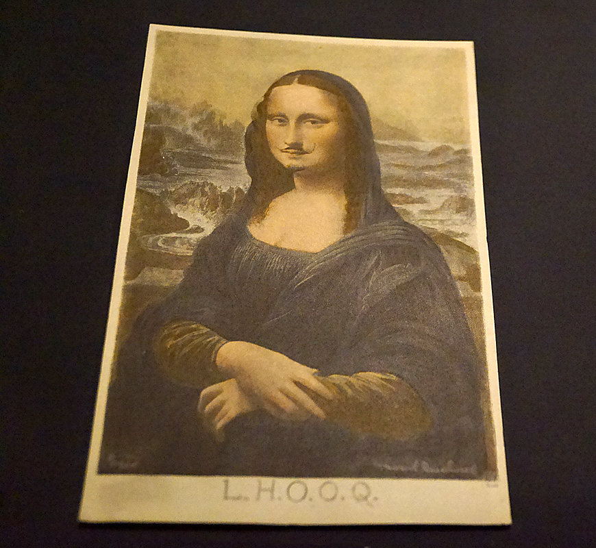 Джоконда Леонардо да Винчи, дорисованная Марселем Дюшаном - Alex 