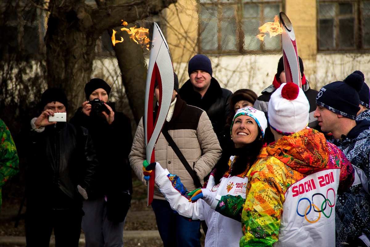 Олимпийский огонь - Елена Ермакова