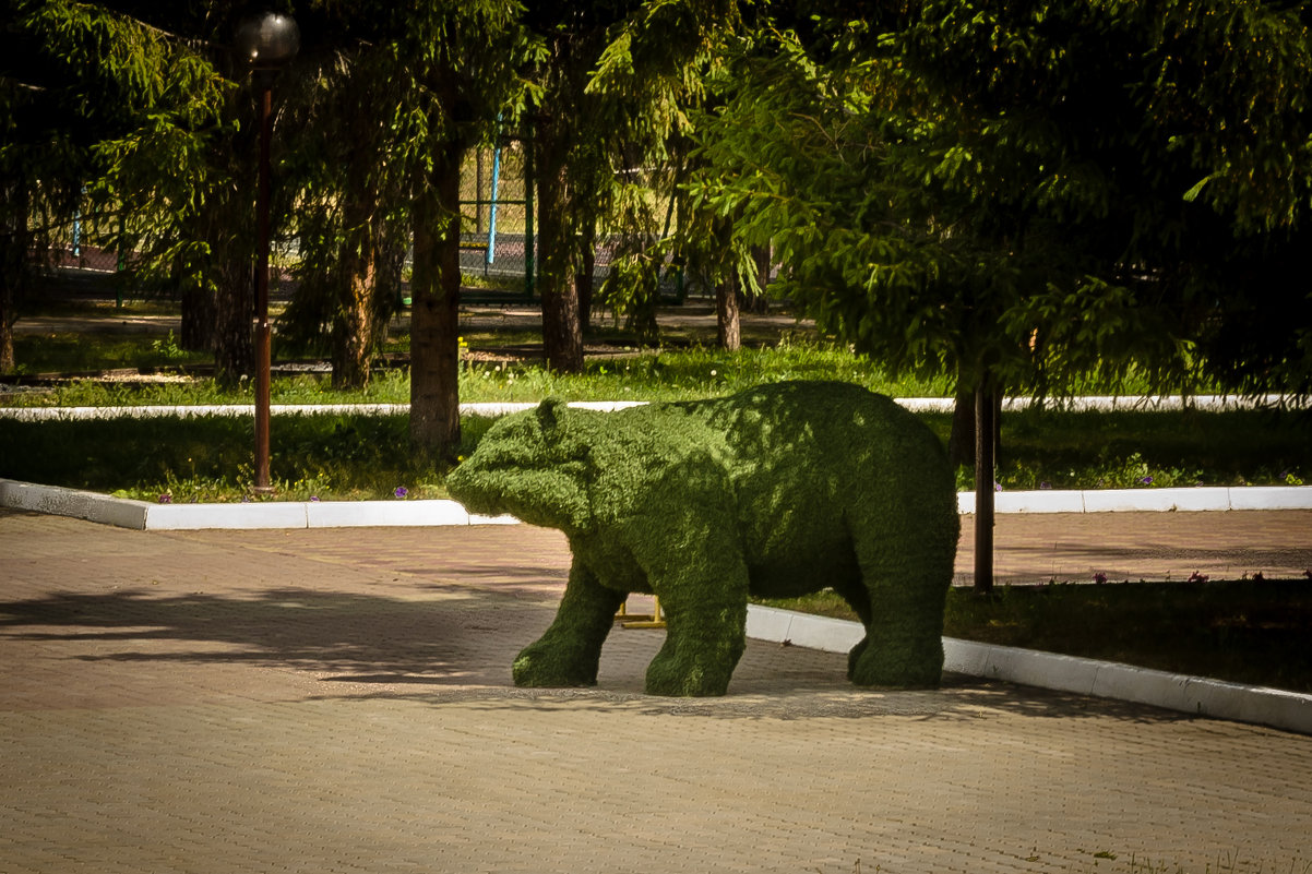 Зеленый медведь - Марк Э