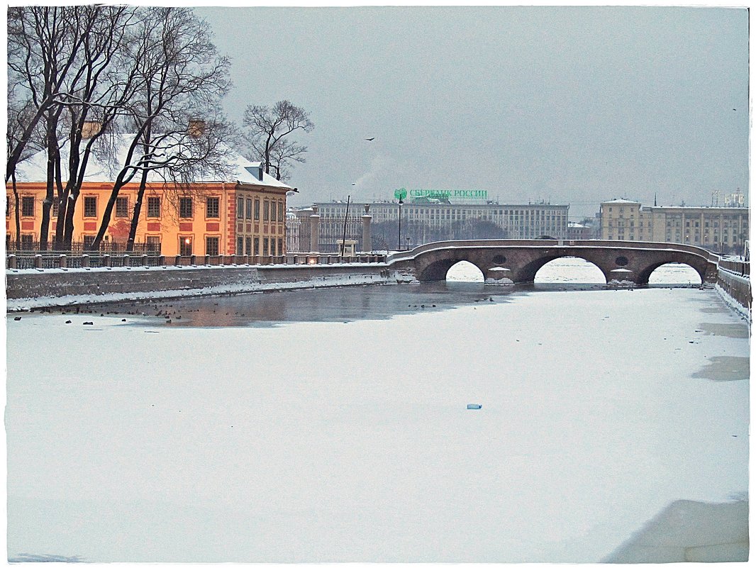 Вид на Летний дворец Петра I через Неву. - Ирина 