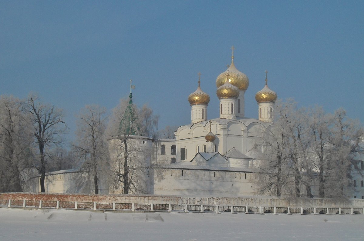 Зима, мороз, Троицкий собор Ипатьевского монастыря. - Святец Вячеслав 