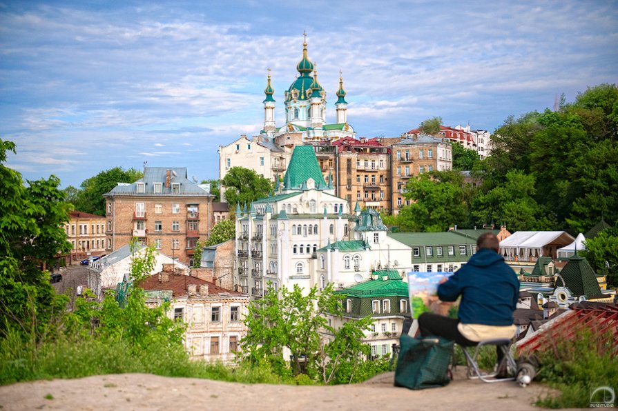 Андреевский спуск. - Иван Евгеньев