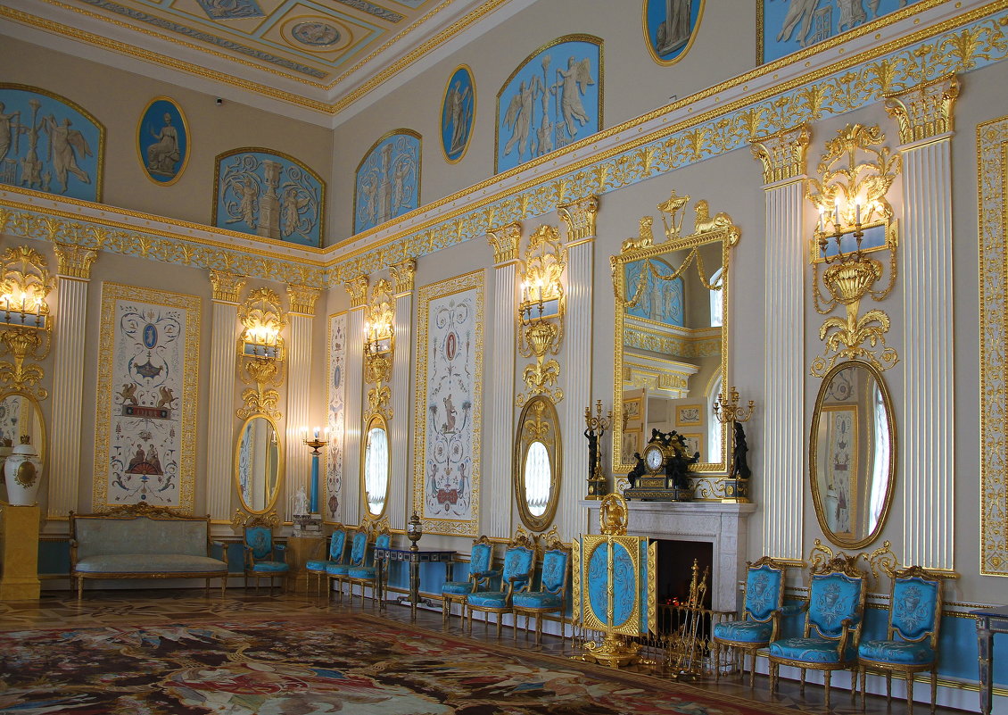 Арабесковый зал Екатерининского дворца... - Tatiana Markova