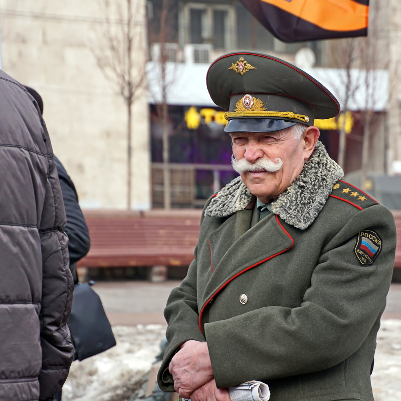 Митинг "Антимайдан" в Москве 21.02.2015г - Евгений Жиляев