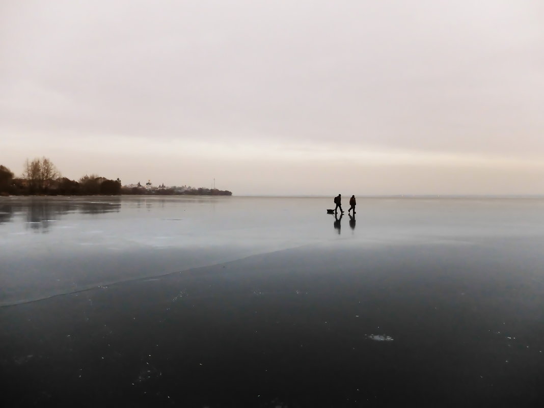 рыбаки на льду... - Serg 