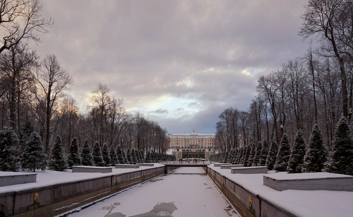 Петергоф в серых тонах - Nataly St. 