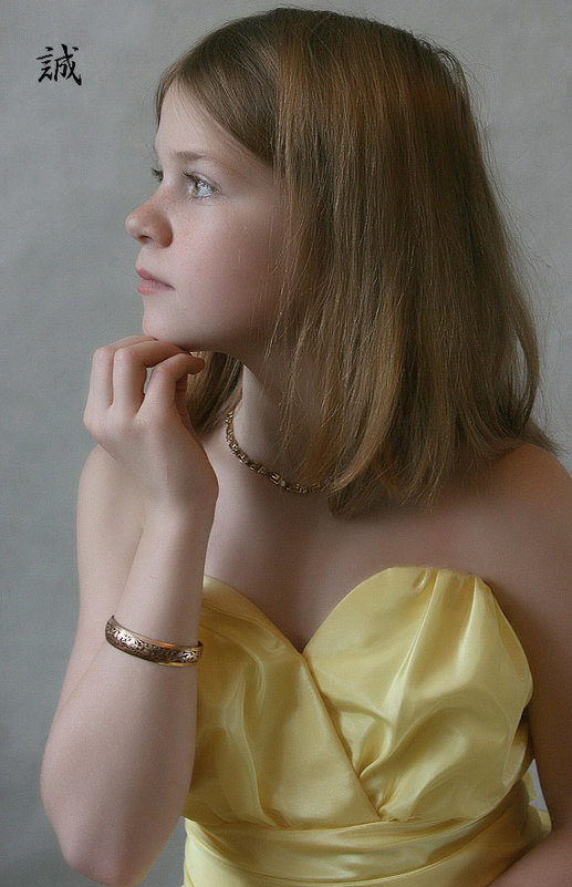 В желтом платье - Наталья S