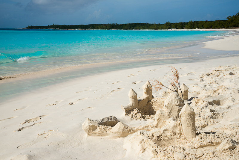 Замок на песке Багамы. Январь 2015 г. - Olga Koroleva