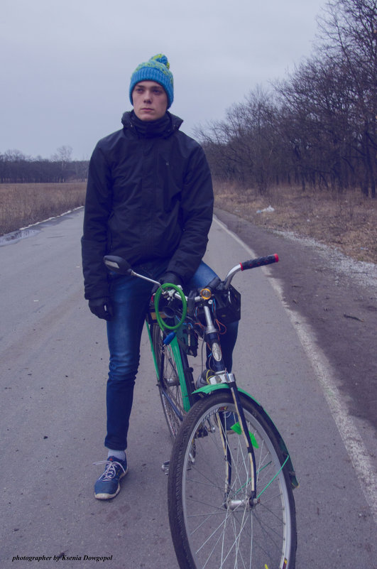 Фотопроект "Велосипедист" - Ксения Довгопол