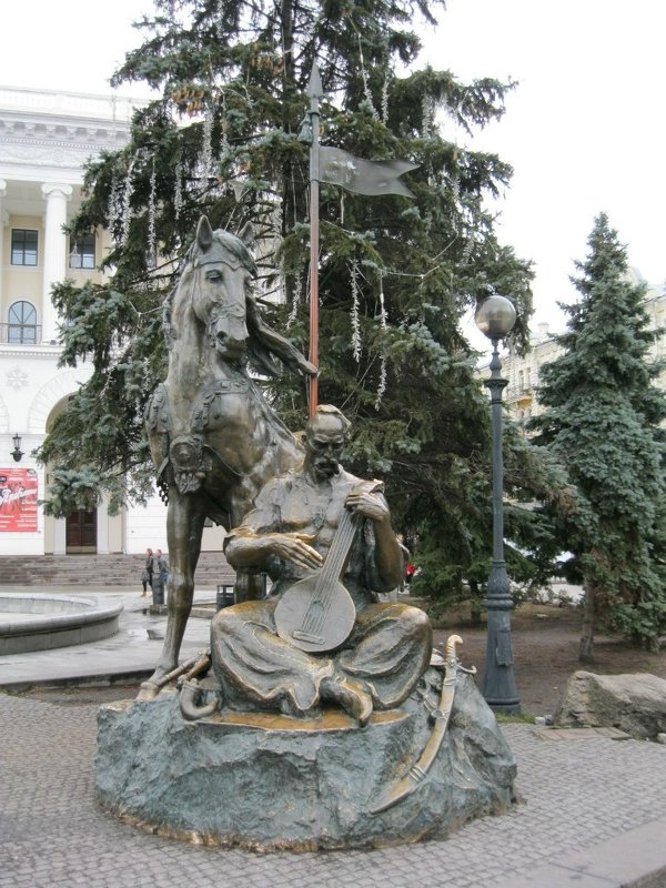 Памятник казаку Мамаю - Денис Щербак