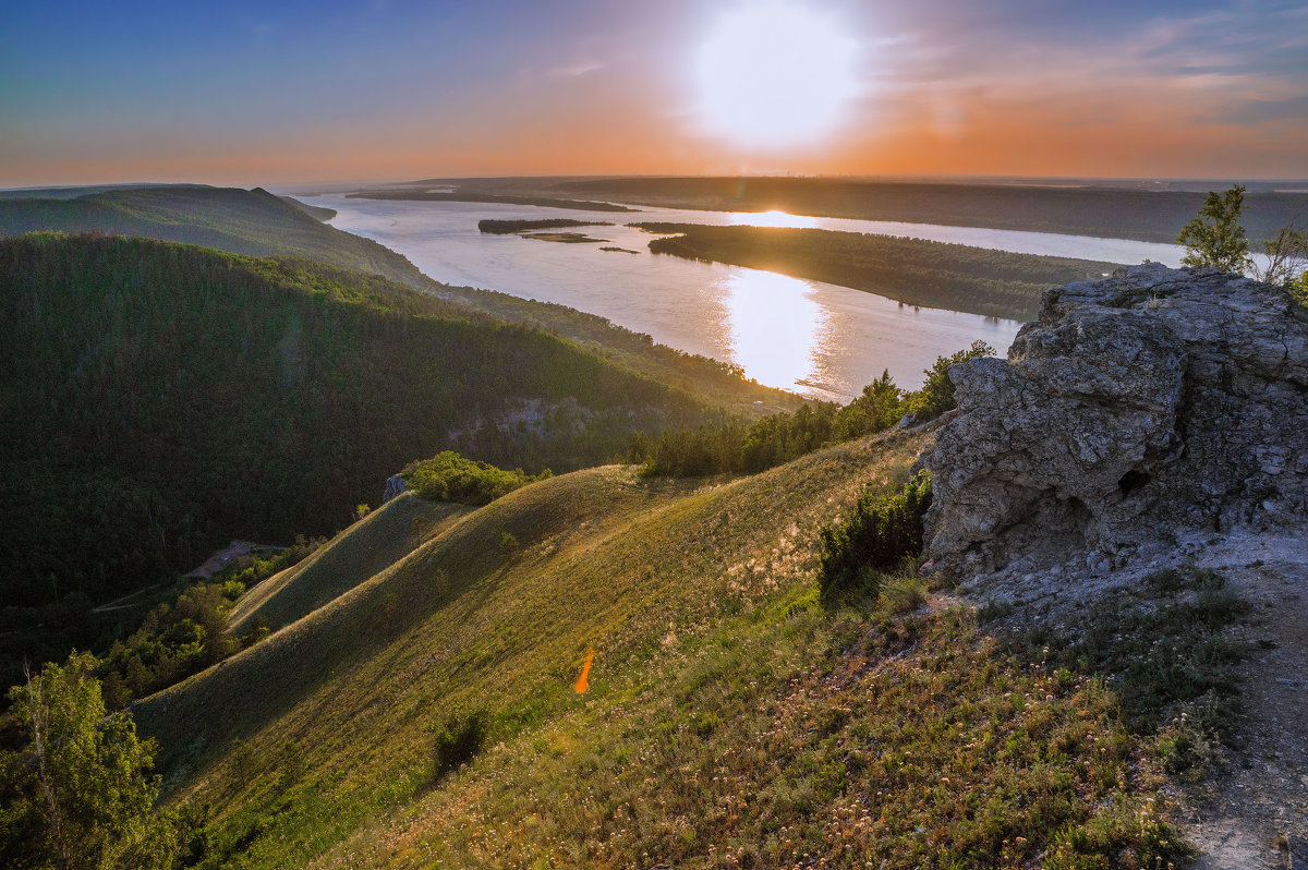 Самарская лука смотровая площадка