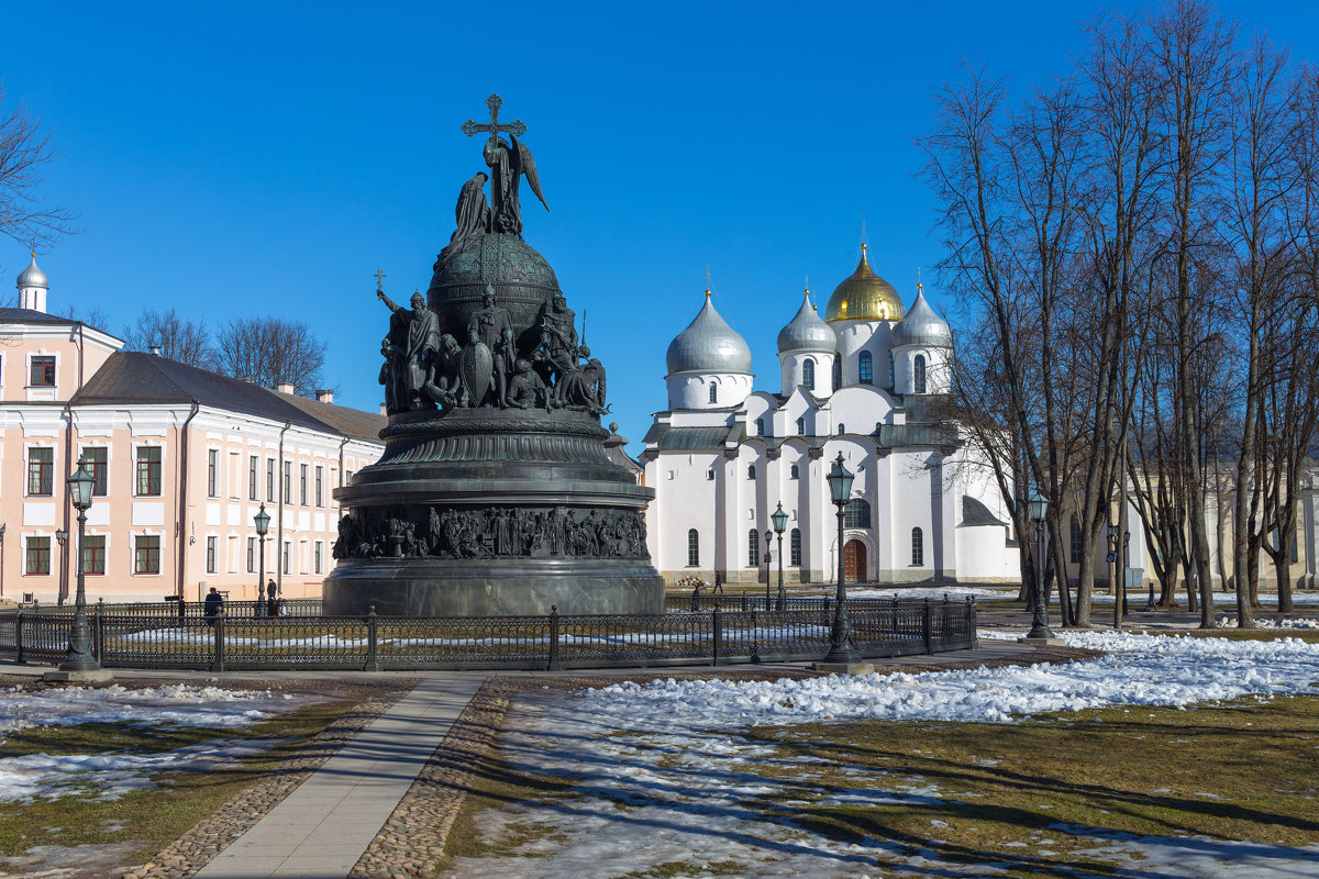 Весна в Новгородском кремле - Евгений Никифоров