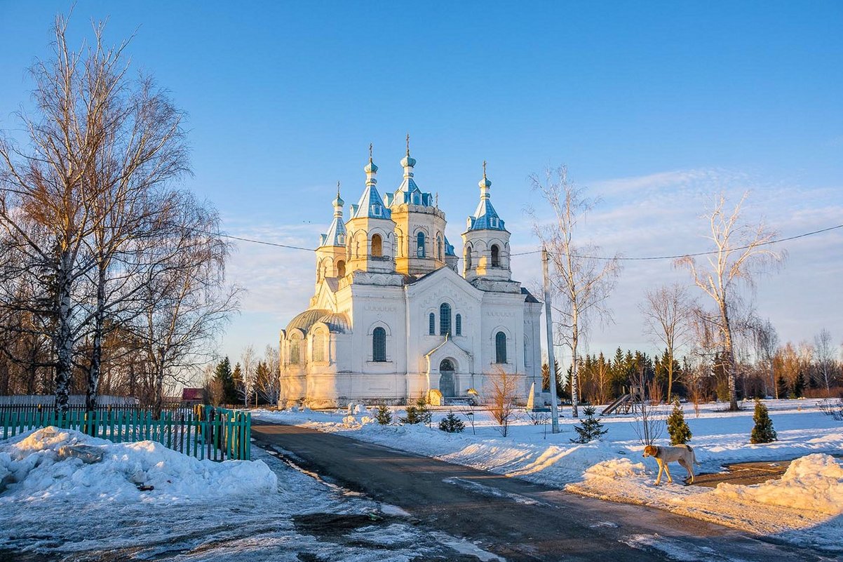 Богоявленский храм в с.Пахотный Угол,Тамбовщина. - Александр Тулупов