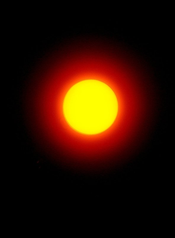 Солнце перед затмением - yav 110455
