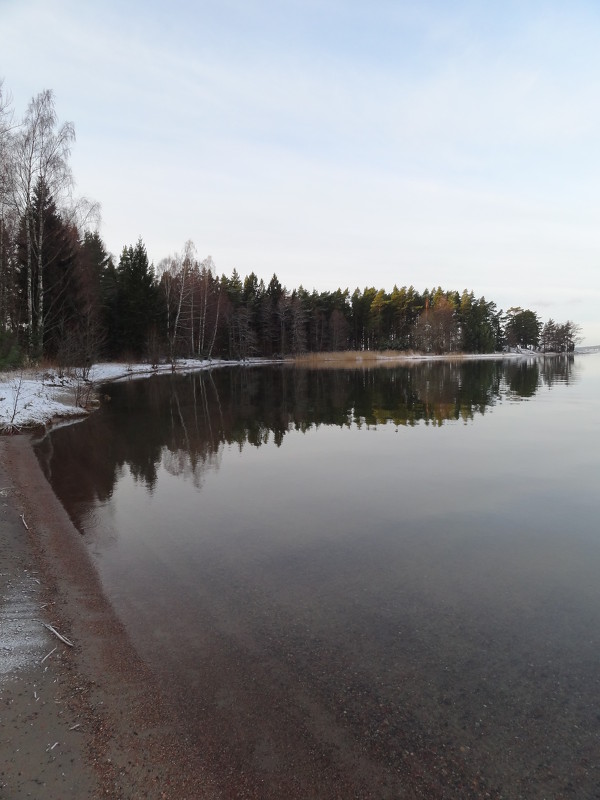 Берег моря, первый день нового года - Светлана Масюкевич