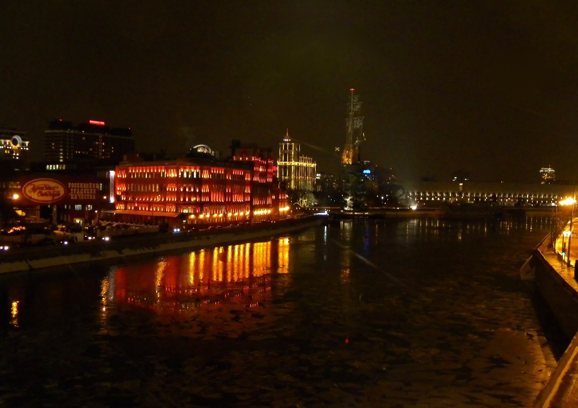 Вечерний вид с Патриа́ршего моста - Vera kvs
