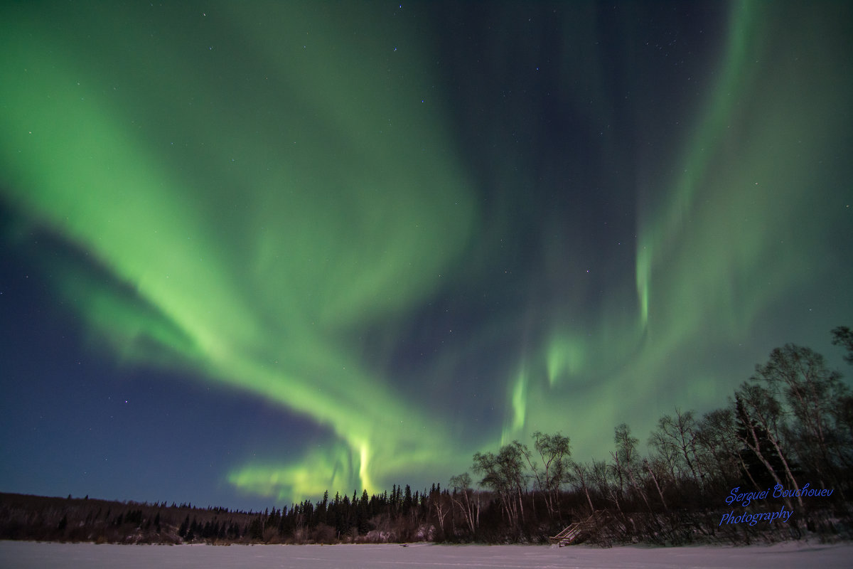 Aurora borealis - Сергей Бушуев