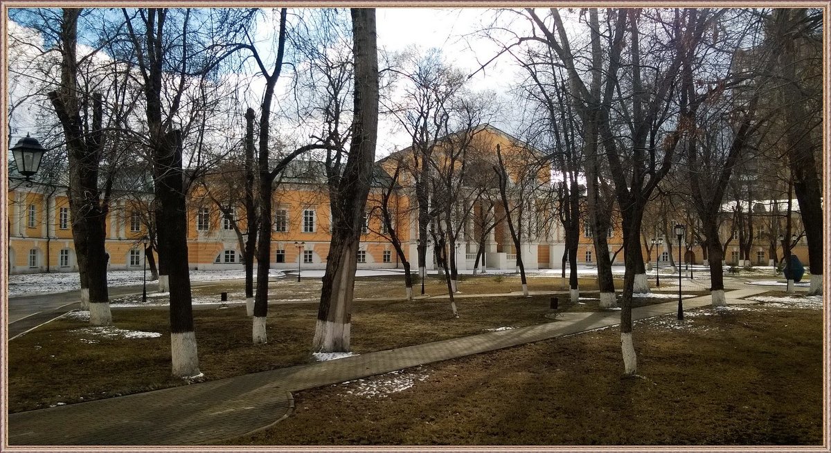 Вид на городскую усадьбу Разумовского - Николай Дони