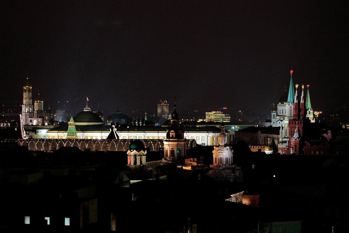 Ночная Москва (фото 7). - Владимир Шевченко 