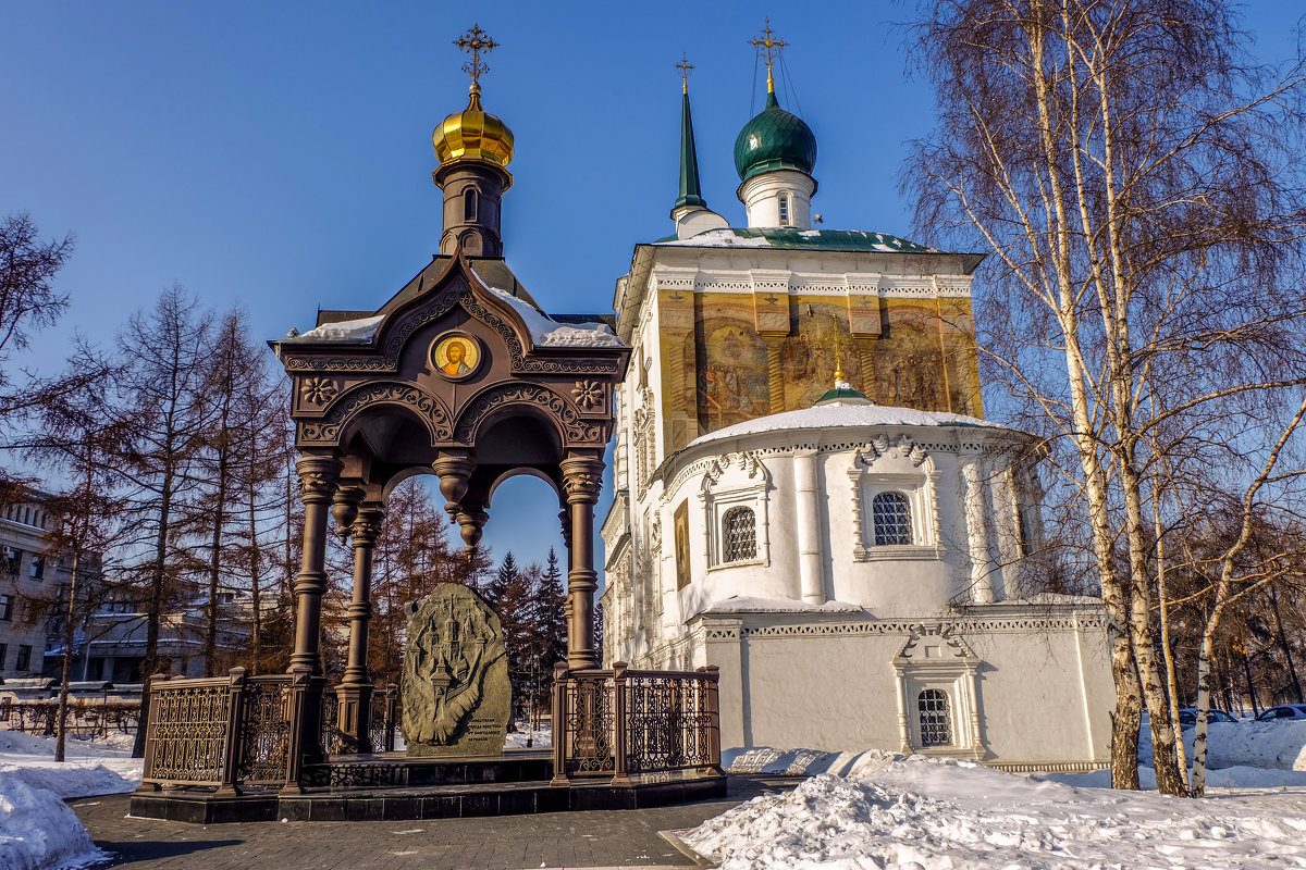 Храм во имя Спаса нерукотворного образа. 1706г. Иркутск. :: Rafael –  Социальная сеть ФотоКто