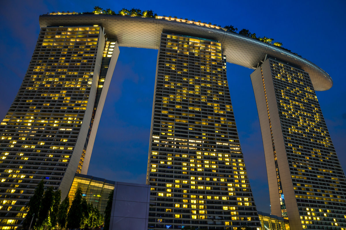 Marina Bay Sands. Singapore - Евгений Банных