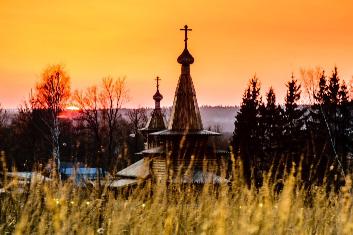 Деревянная церковь - Павел Кочетов