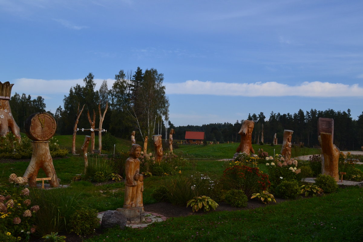 Парк деревянных скульптур. - zoja 