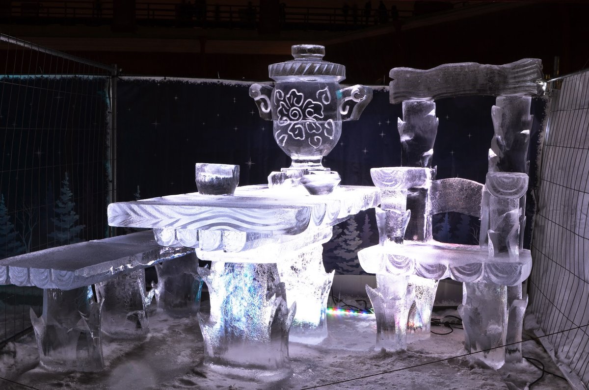 Ледяные скульптуры - Юрий Тихонов