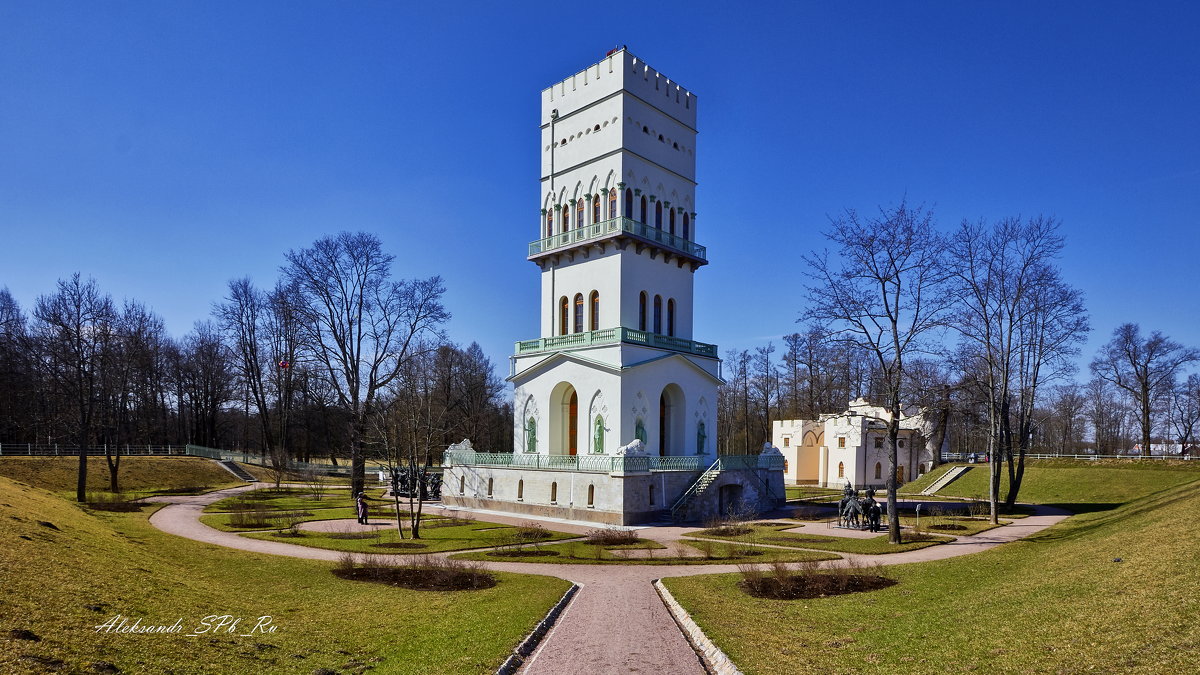 Белая башня. Александровский парк. - Александр Истомин