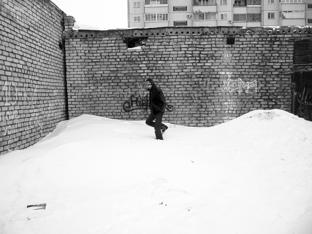 Зима в Комсомольске, мы развлекались как могли - Александр Мурзаев