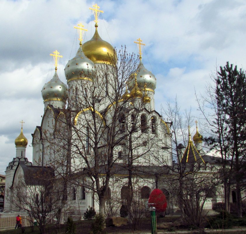 Монастырский храм - Yulia Sherstyuk