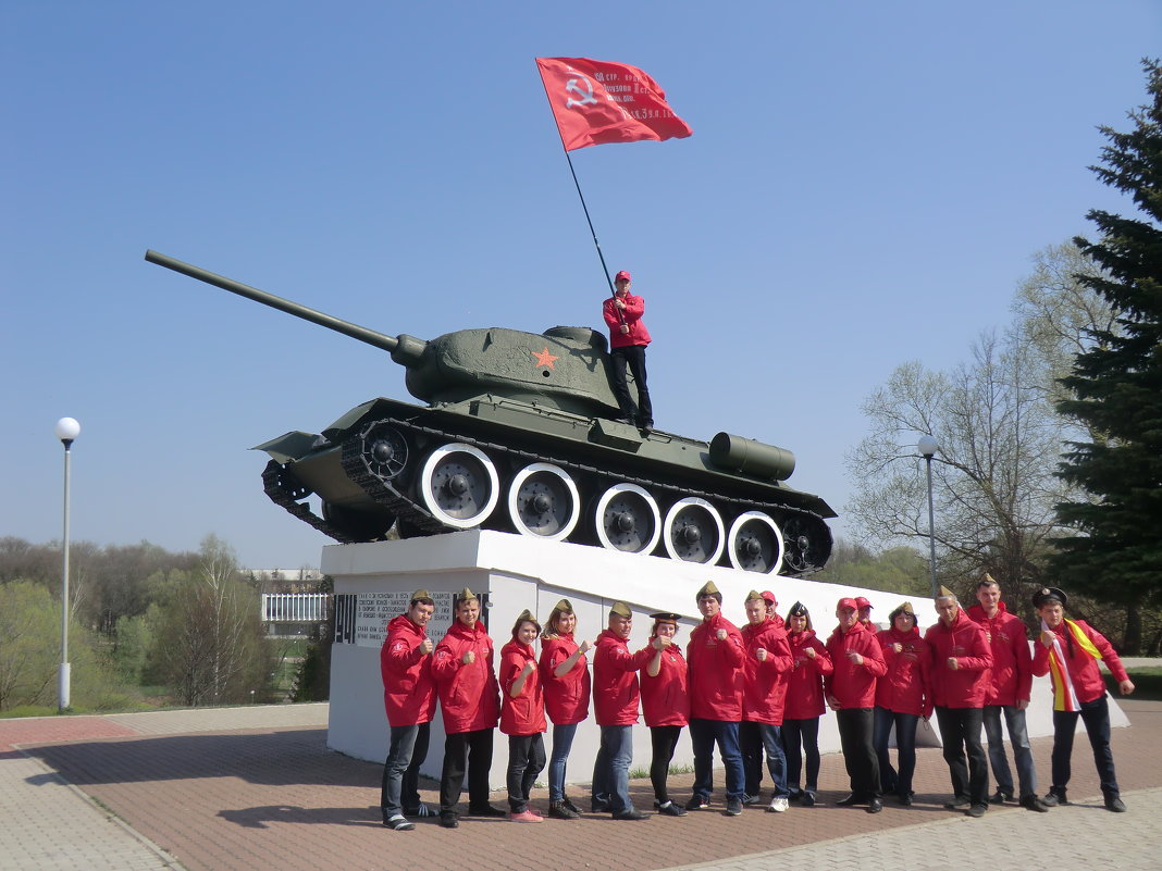 9 Мая полк в России танков