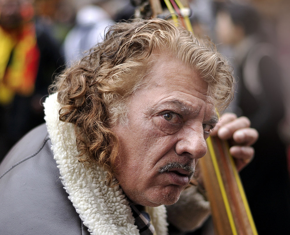 The street musician. - Johny Hemelsoen 