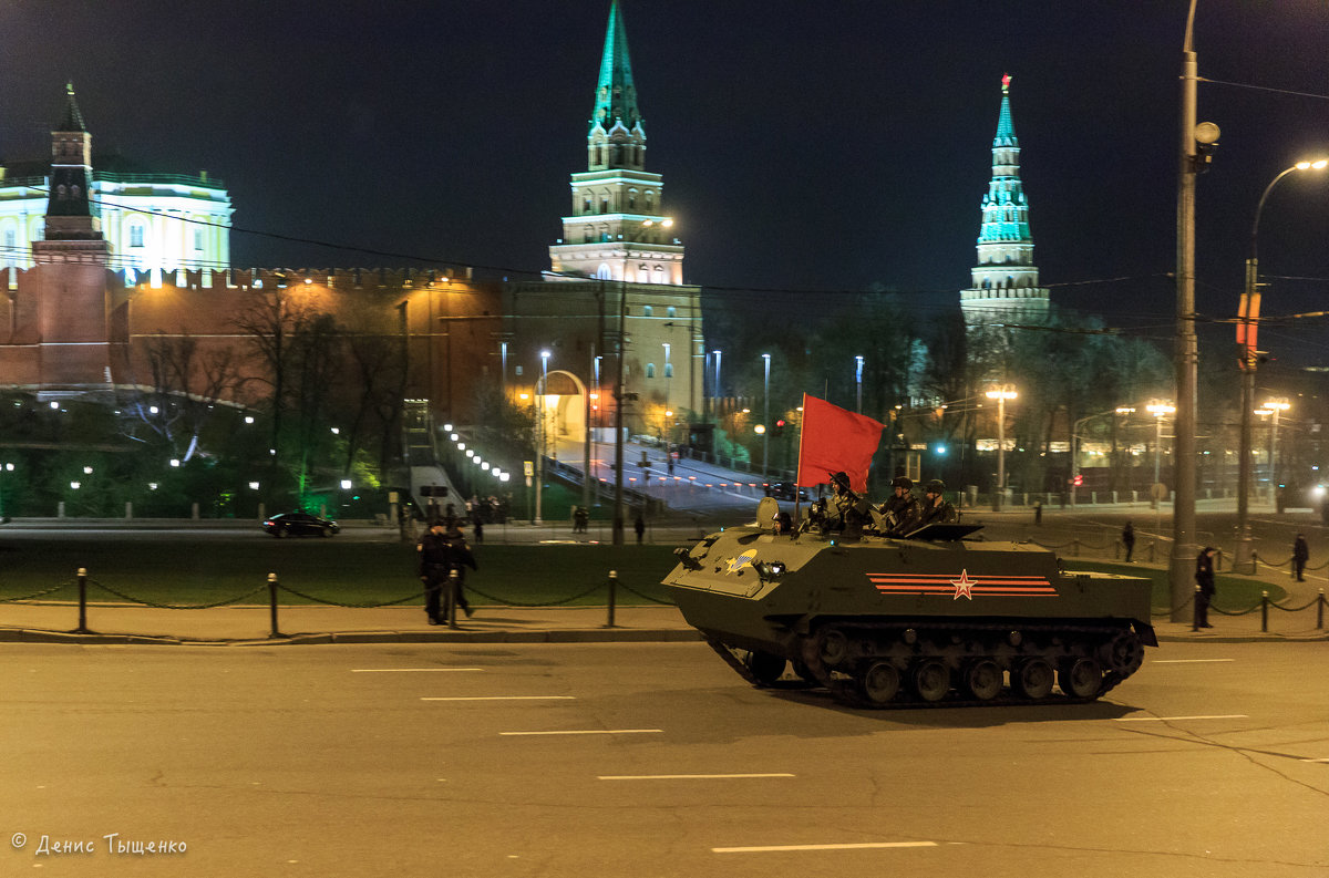 Парад Победы в Москве! 70 лет Победы! (Репетиция 29 апреля). - Денис Тыщенко