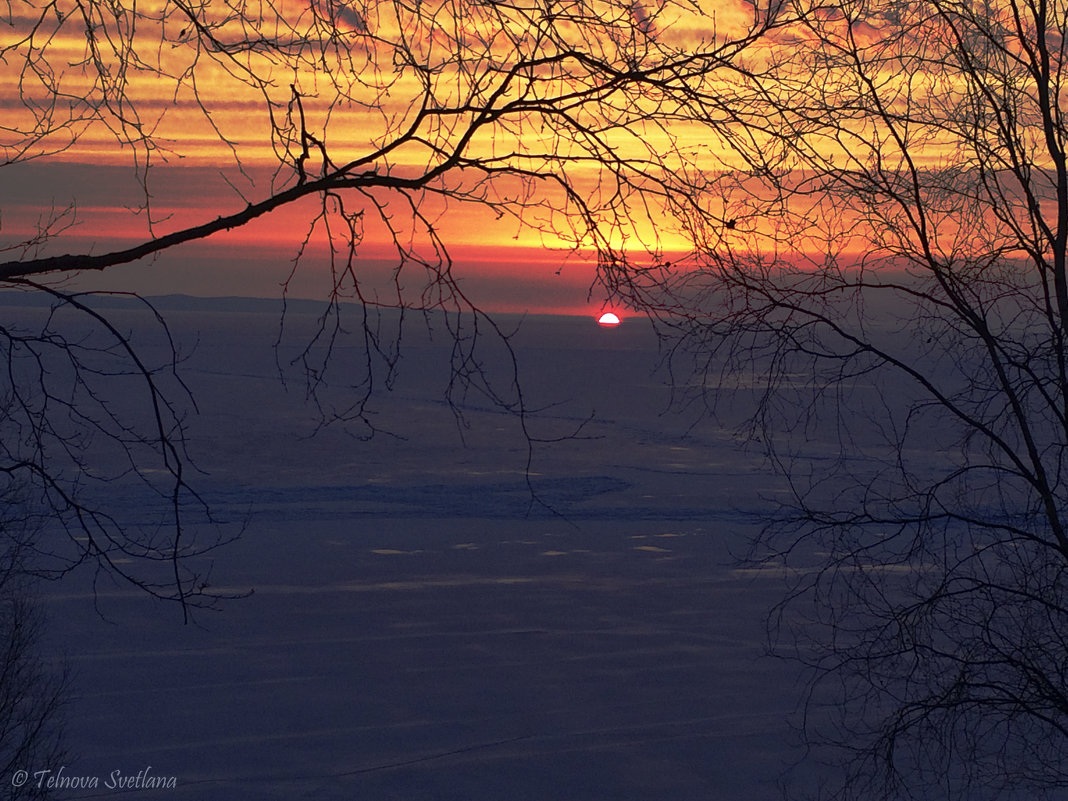 Рассвет на зимнем Байкале - Svetlana Telnova