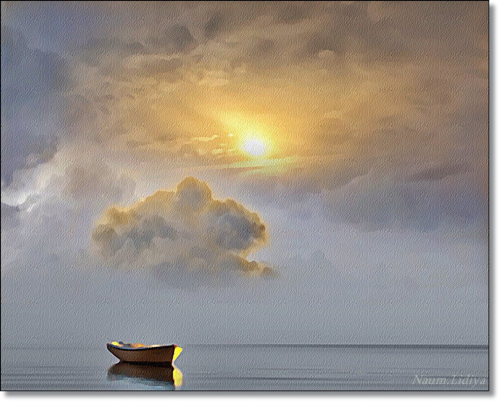 Одинокая лодка - Лидия (naum.lidiya)