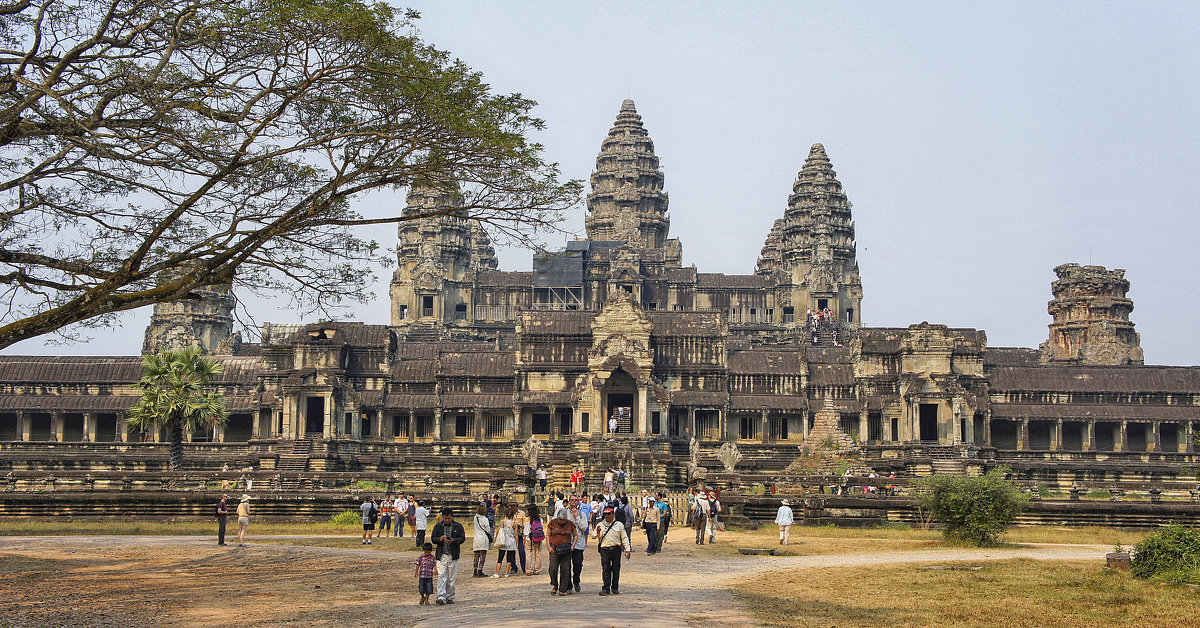 Храмовый комплекс Ангкорват Камбоджа - Евгений Подложнюк