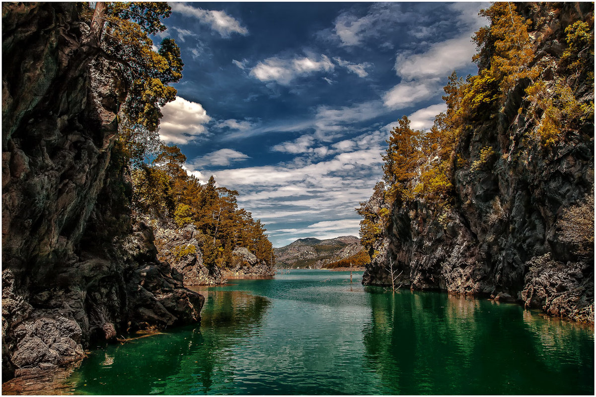 Зеленый каньон(Green Canyon)... Нефритовое царство Турции. - Александр Вивчарик