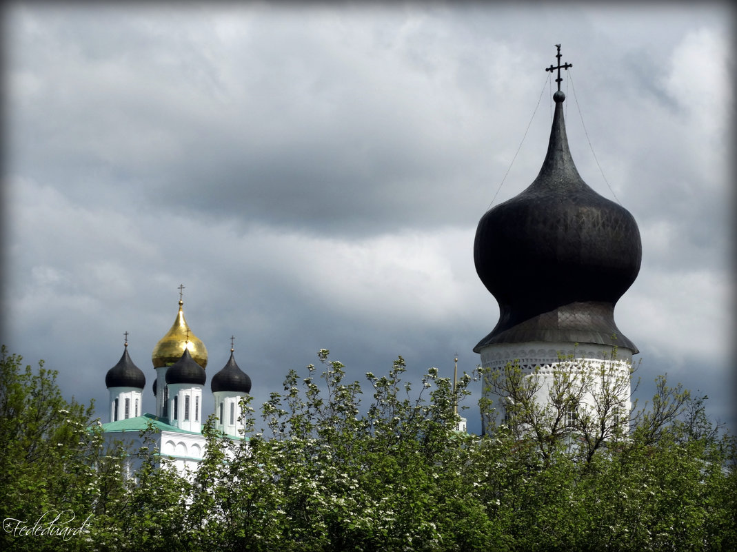 Псков. Вид на Троицкий собор. - Fededuard Винтанюк