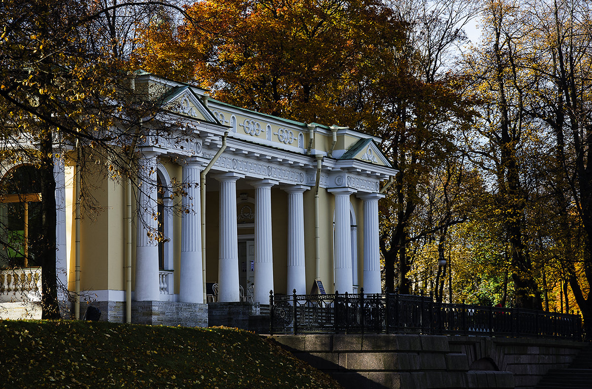 осень в парке - ник. петрович земцов