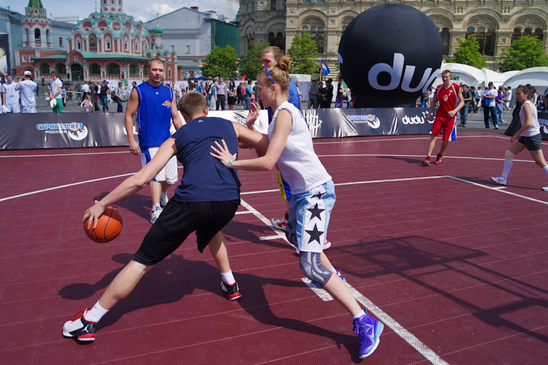 Dudu Streetbasket fest на Красной площади - Михаил Ворожцов