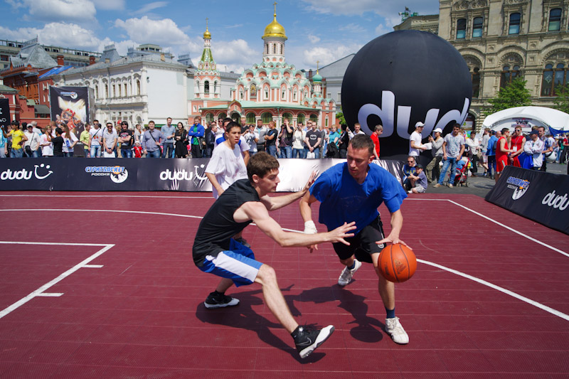 Dudu Streetbasket fest на Красной площади - Михаил Ворожцов