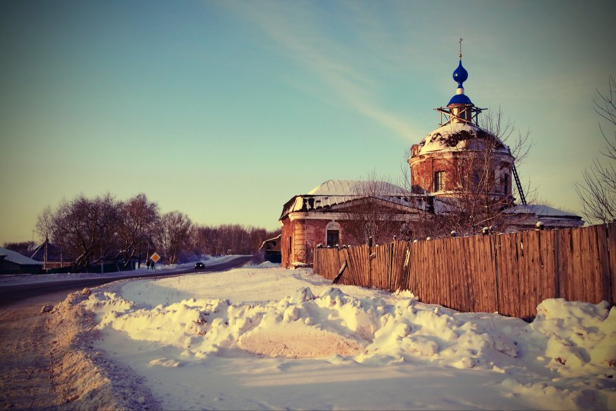 Церковь Иконы Божией Матери Знамение в Красном - Евгений Жиляев