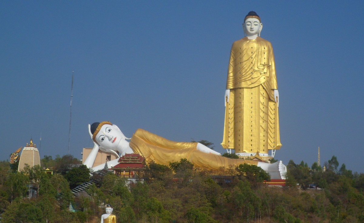 Большой Будда, Бирма(Мьянма) - Наталья Елизарова
