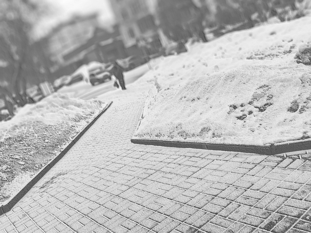 Снег на тротуаре - Сергей Яценко
