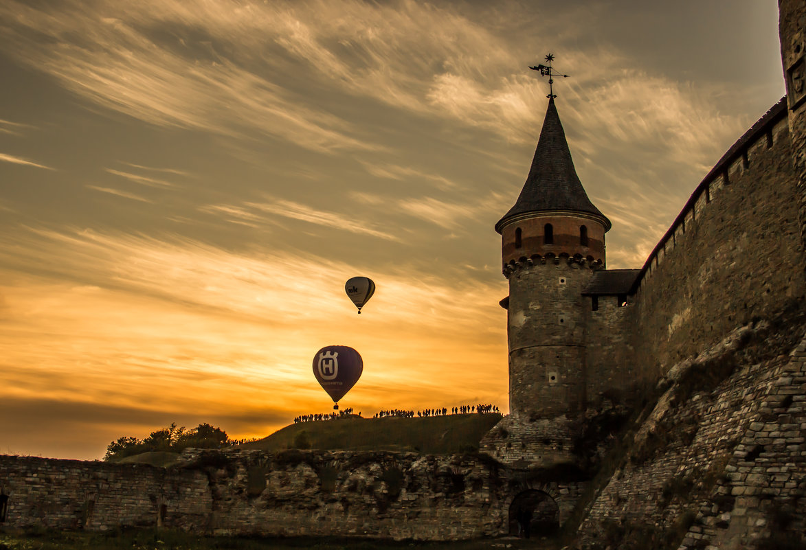 средневековый замок в Каменце-Подольском - Annet Onachenko