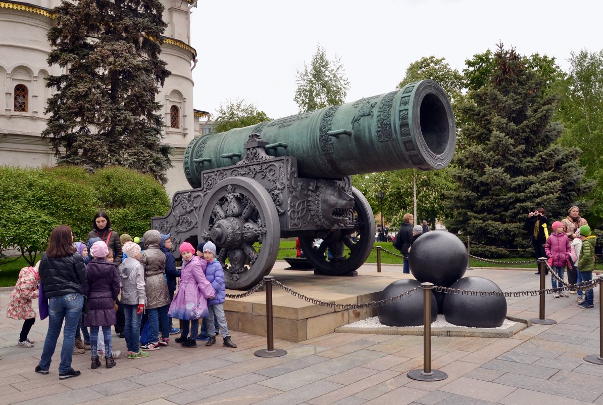 Картинка царь пушка в москве для детей