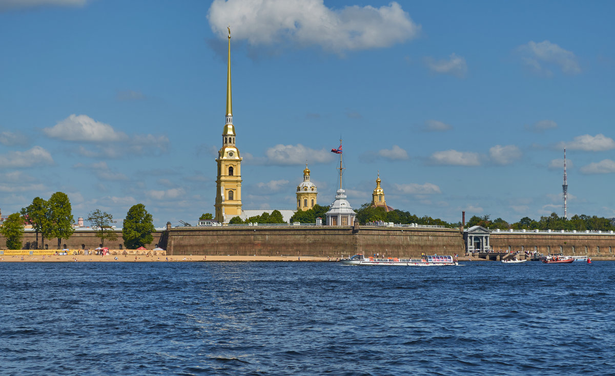Санкт Петербург набережная Петропавловская крепость