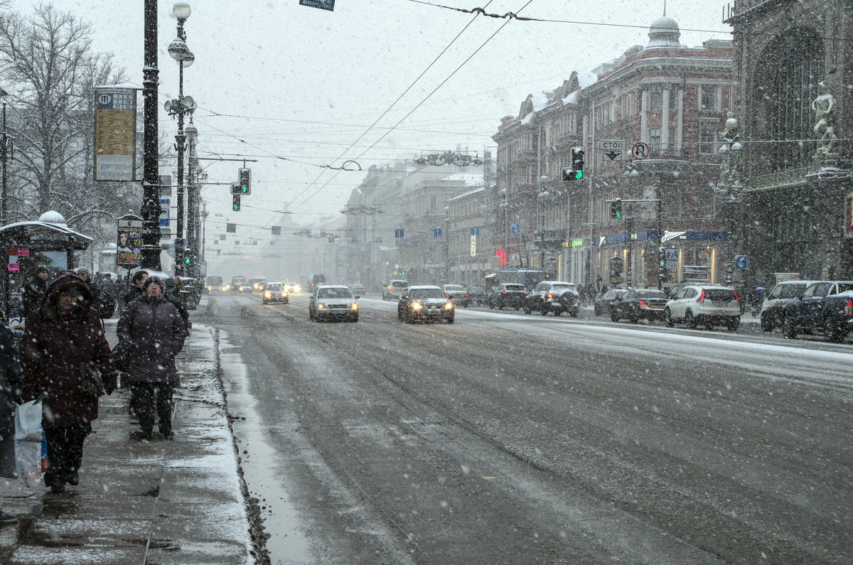 СПБ. Метель на Невском - shvlad 