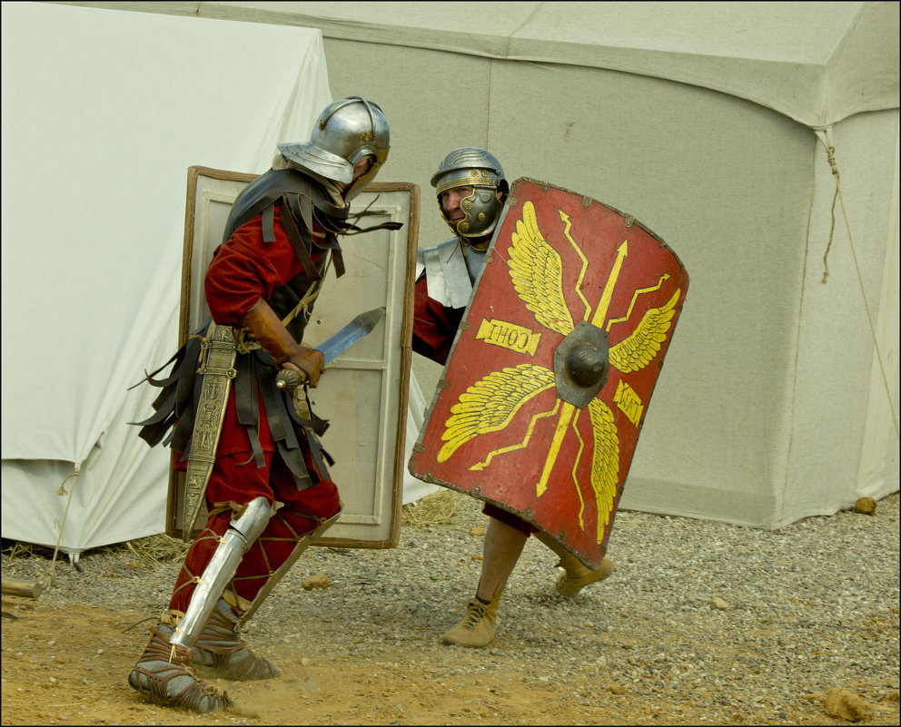Тренировка римских легионеров в Коломенском - Владимир 